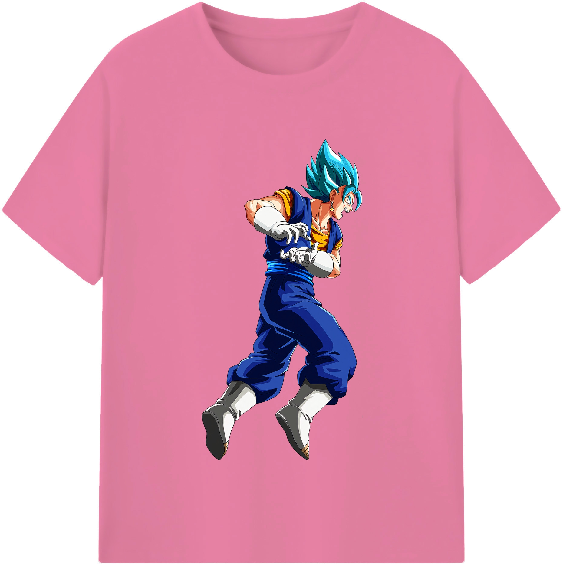 （画像用） ドラゴンボール ベジット DRAGON BALL Vegetto 綿100％半袖Tシャツ（フロントプリント）